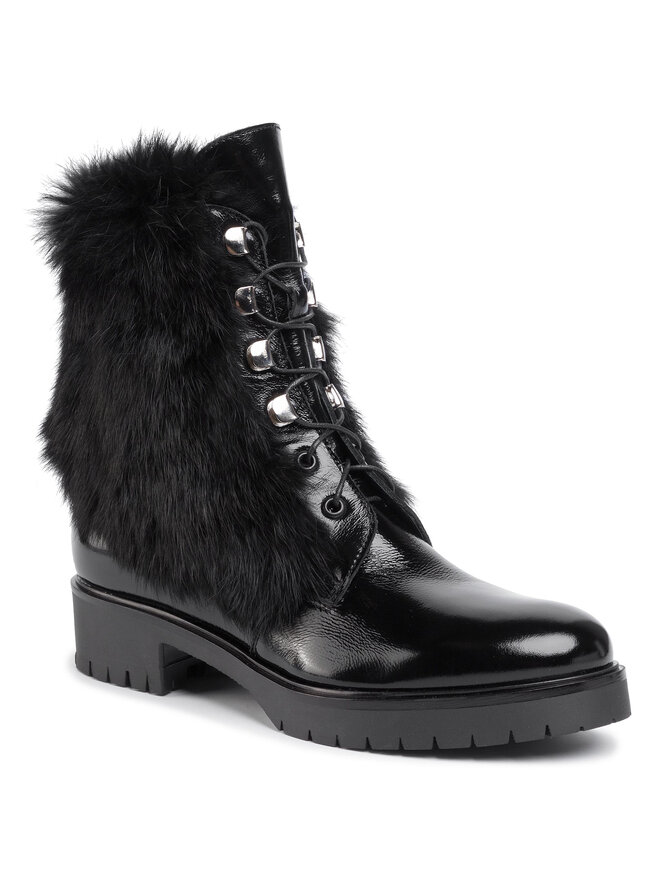 Eva Minge Schnürstiefeletten Eva Minge EM-10-06-000481 Schwarz