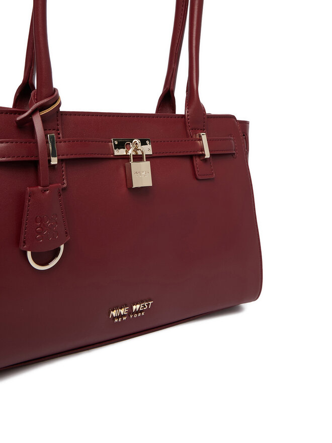 Nine West Handtasche Nine West EO-GOLDEN FRAME-LDA9424 Dunkelrot