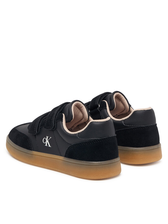 Calvin Klein Sneakers Calvin Klein Low Cut Velcro Sneaker V1X9-83443-0318 S Schwarz