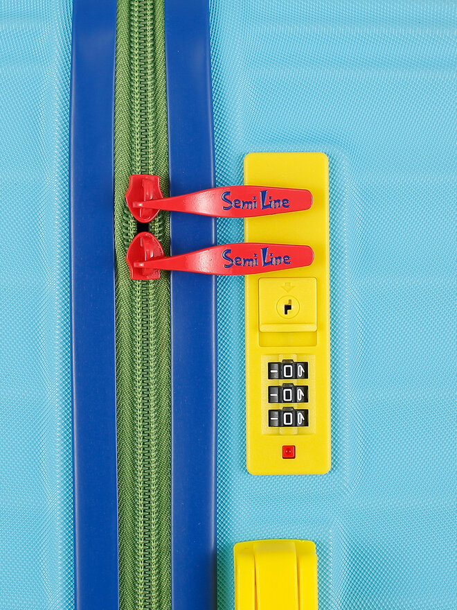 Semi Line Großer Koffer Semi Line T5938-3 Blau