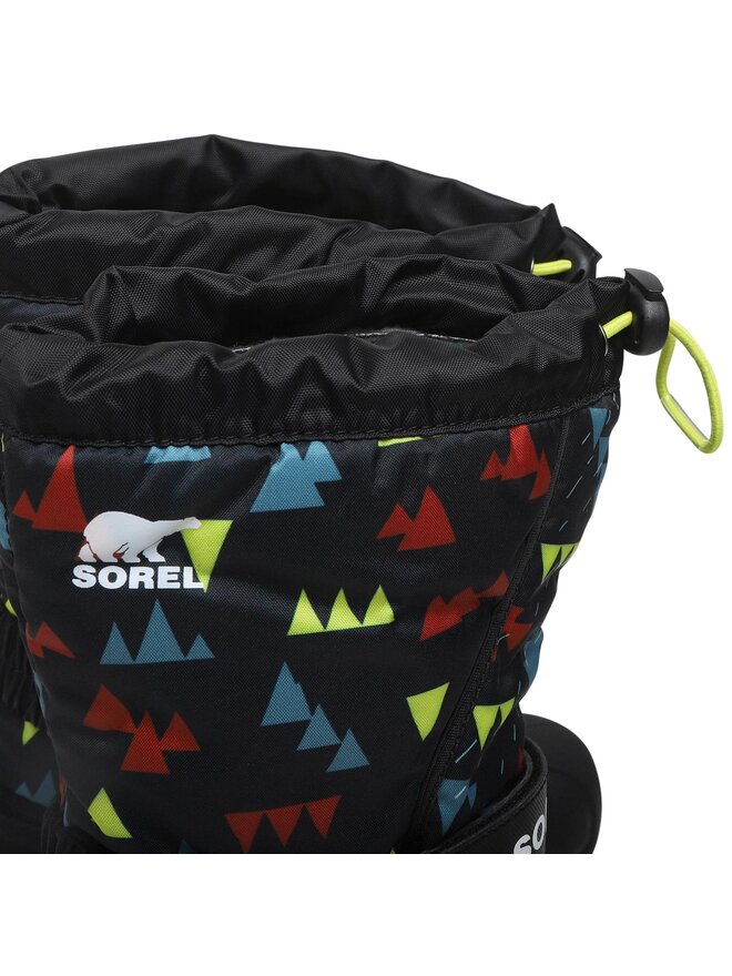 Sorel Schneeschuhe Sorel Youth Flurry Print NY3504 Schwarz