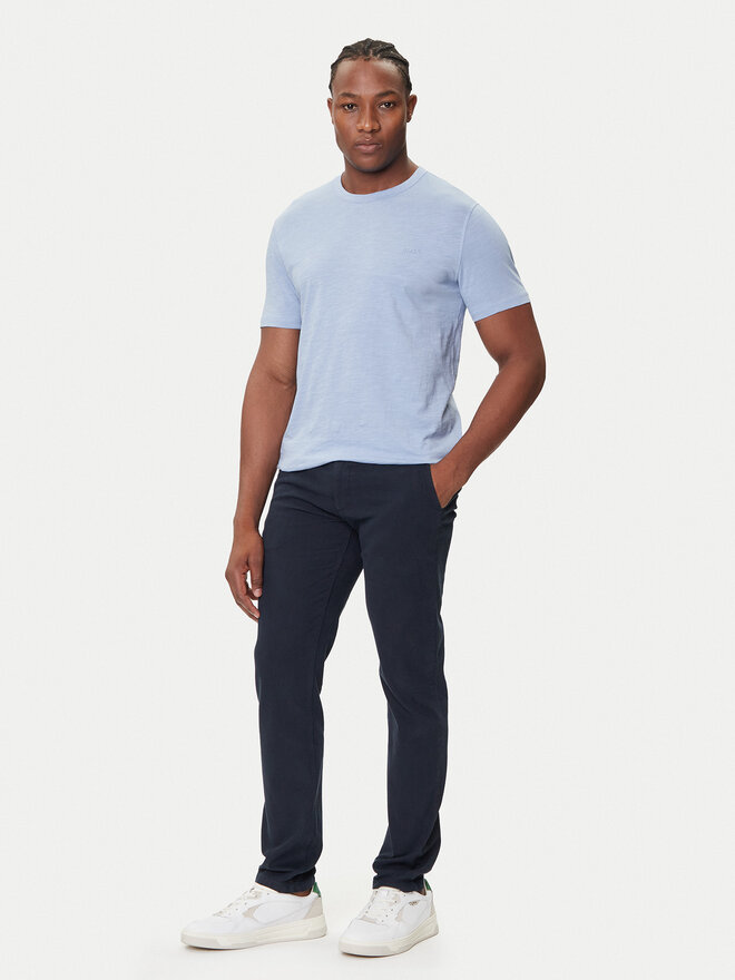 BOSS BOSS Camiseta Tegood 50508243 Celeste Regular Fit