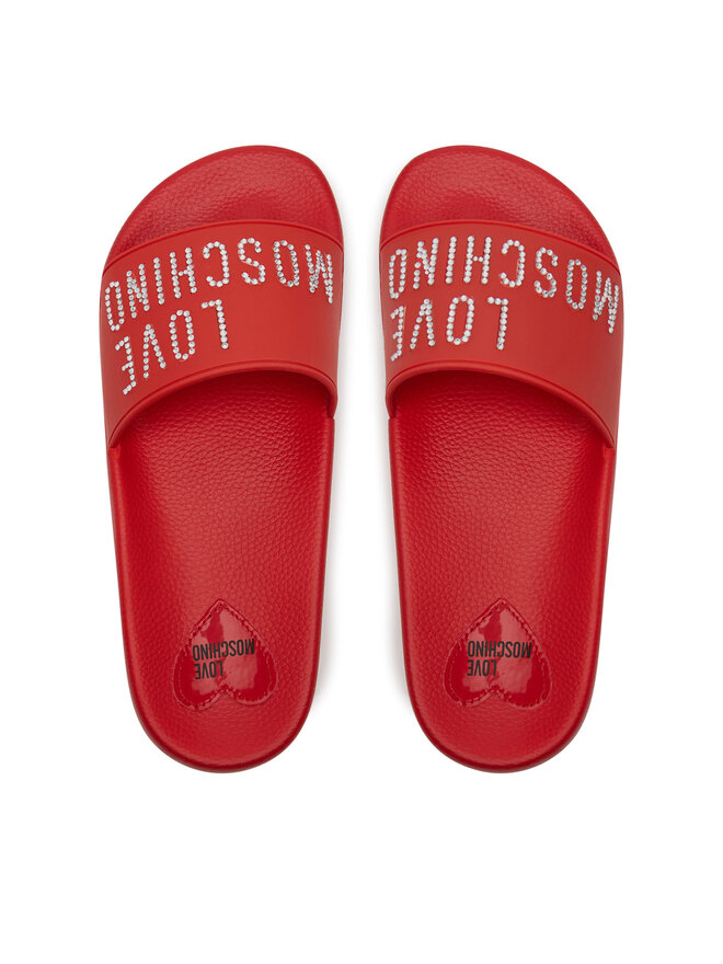 LOVE MOSCHINO Papucs LOVE MOSCHINO JA28122G1MI13500 Piros