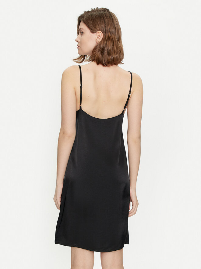 BOSS Boss Нічна сорочка Audrey 50515631 Чорний Regular Fit