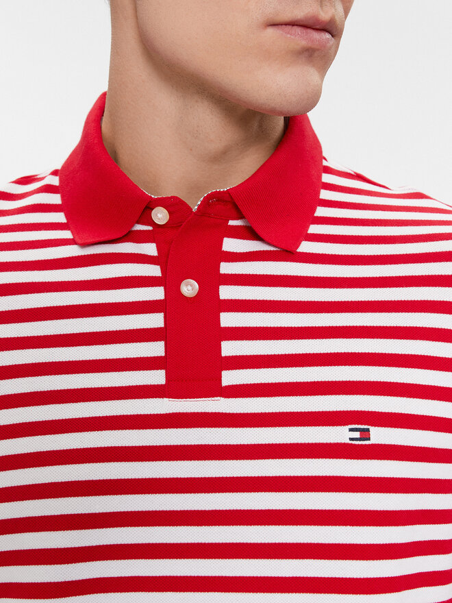 Tommy Hilfiger Tommy Hilfiger Poloshirt 1985 MW0MW17770 Rot Regular Fit