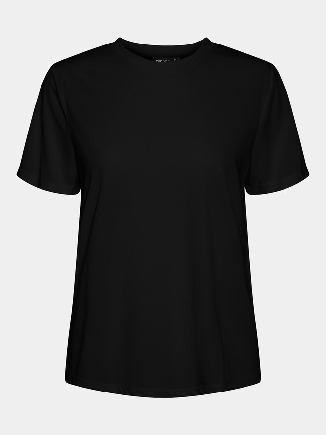 Pieces Pieces Marškinėliai Anora 17148789 Juoda Regular Fit