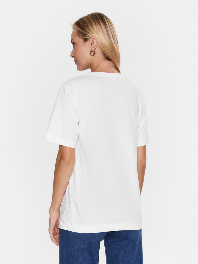 Liu Jo Sport Liu Jo Sport T-Shirt TA3188 JS923 Λευκό Regular Fit