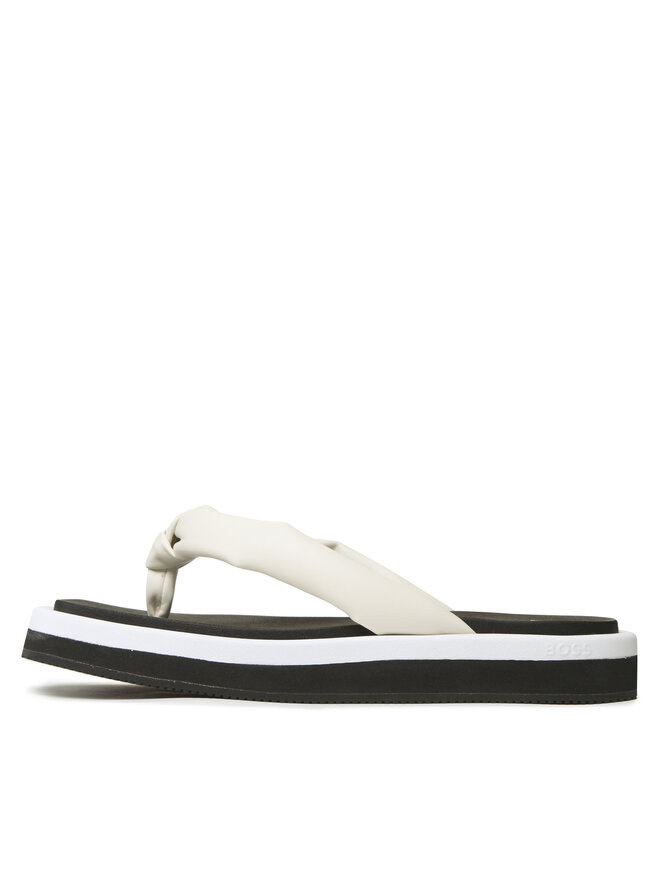 Flip flop Boss Allie Thong 50493108 Alb | epantofi.ro