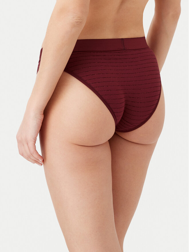 Tommy Hilfiger Tommy Hilfiger Braguitas clásicas UW0UW05588 Guinda/burdeos Regular Fit