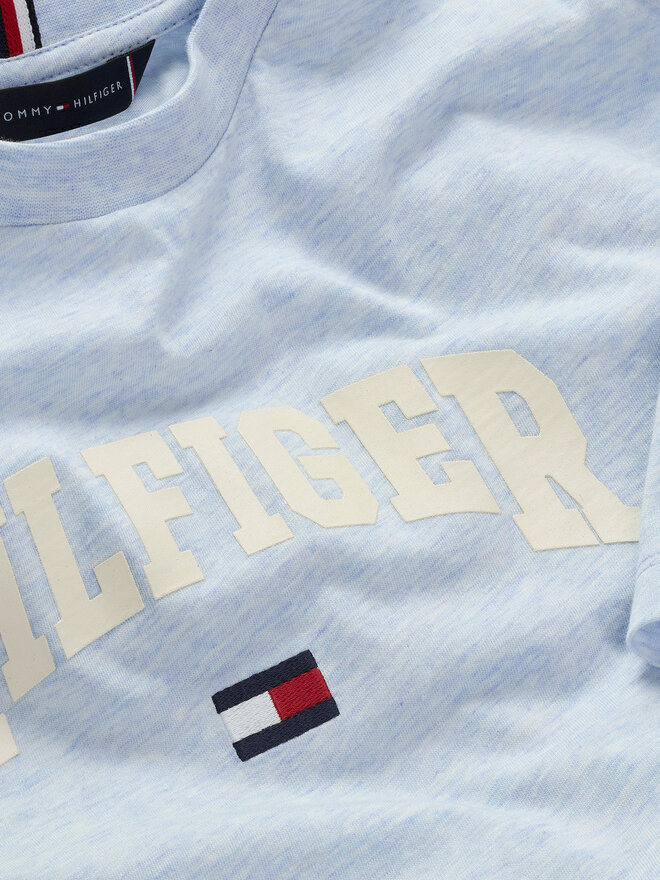 Tommy Hilfiger Tommy Hilfiger Camiseta Varsity KB0KB09533 D Celeste Regular Fit