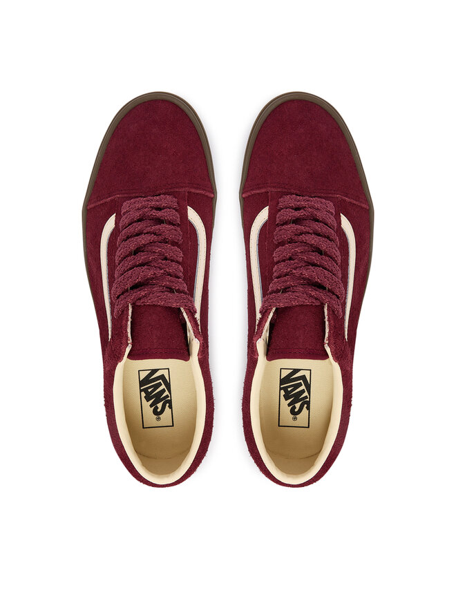 Vans Sneakers aus Stoff Vans Old Skool VN000Z904QU1 Dunkelrot