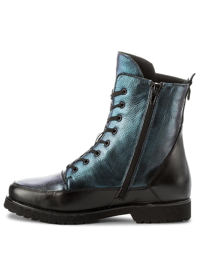 Lasocki Schnürstiefeletten Lasocki SOFIA WKL-7 Dunkelblau