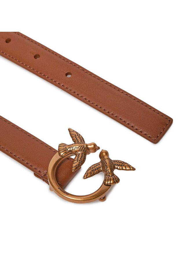 PINKO Ζώνη Γυναικεία Pinko Love Berry H2 Belt PE 24 PLT01 100143 A0F1 Καφέ