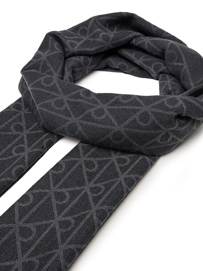 Calvin Klein Зимен шал Calvin Klein LV04D8064G Черен