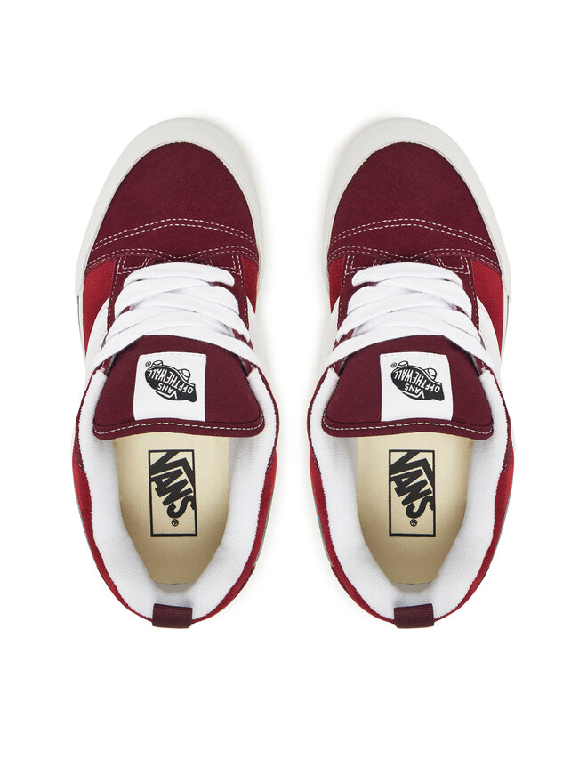 Vans Sneakers aus Stoff Vans Knu Skool VN000D22BRD1 Dunkelrot