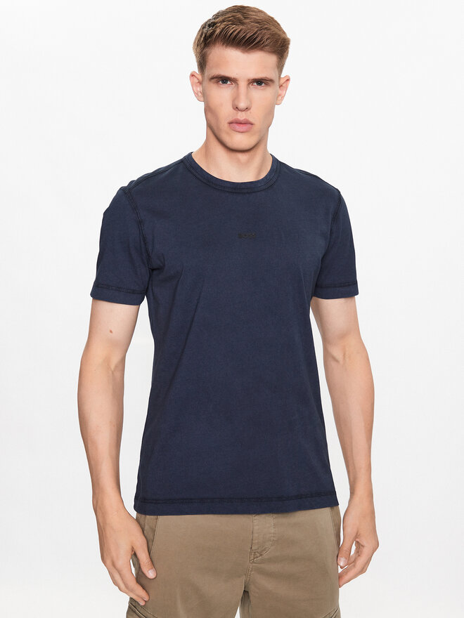 BOSS Boss T-Shirt Tokks 50502173 Dunkelblau Regular Fit