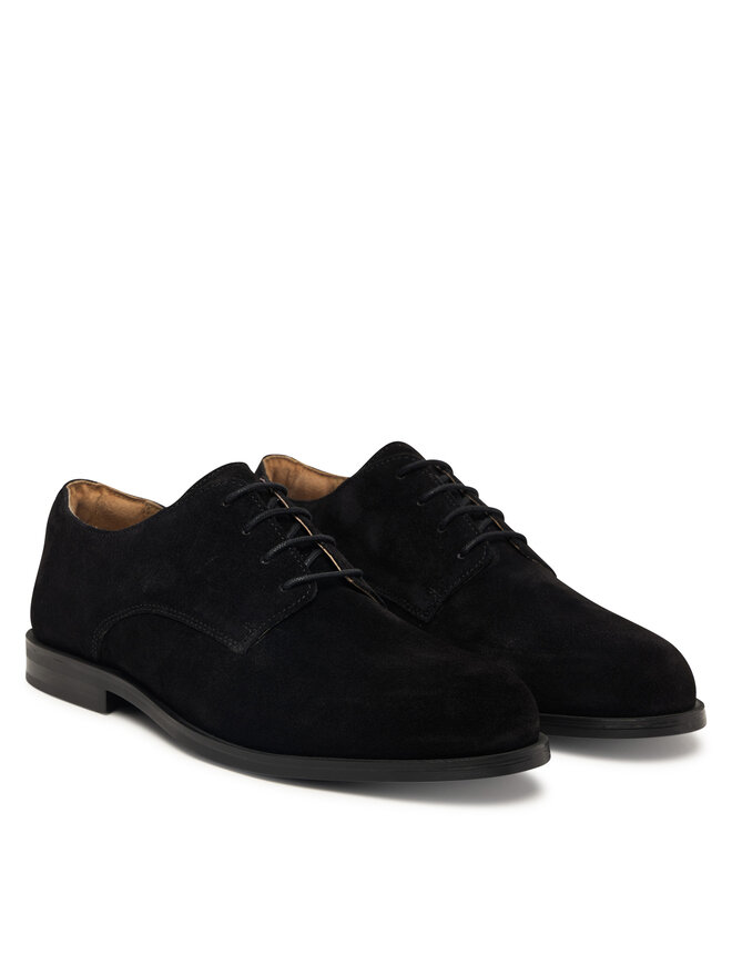 Calvin Klein Halbschuhe Calvin Klein Ess Rubber Derby HM0HM02269 Schwarz