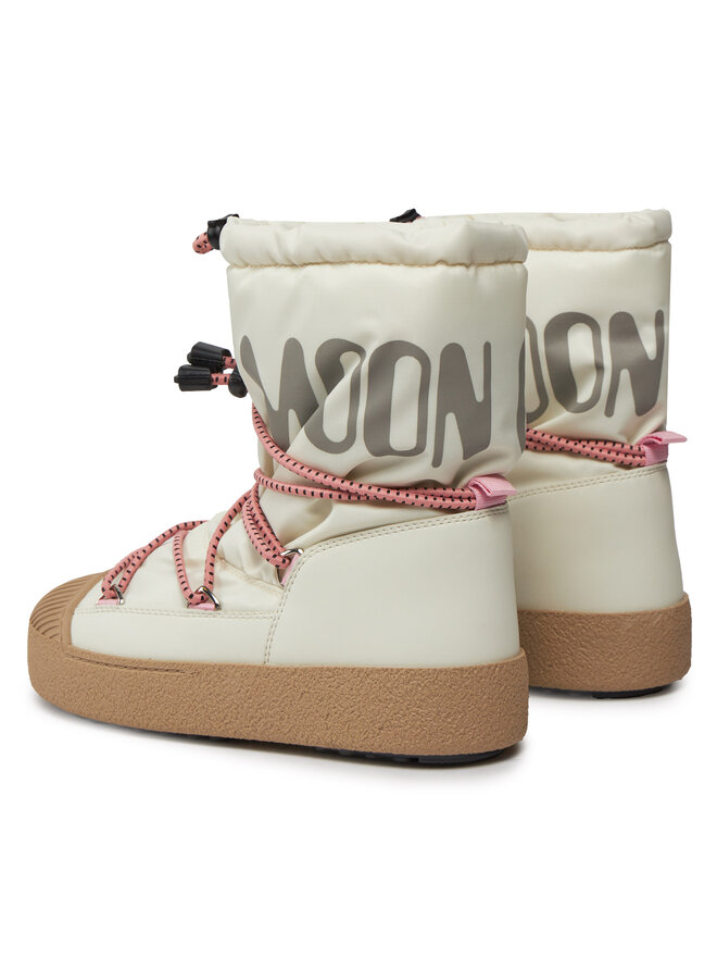 Moon Boot Śniegowce Moon Boot Ltrack Polar 24501000003 Écru