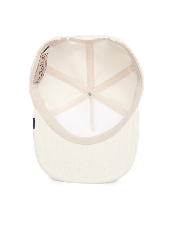 Goorin Bros Czapka z daszkiem Goorin Bros GB201-Corduroy 101-1245 Écru