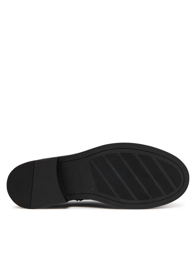 Tommy Hilfiger Botas de equitación Tommy Hilfiger Horsebit Riding FW0FW08863 Negro