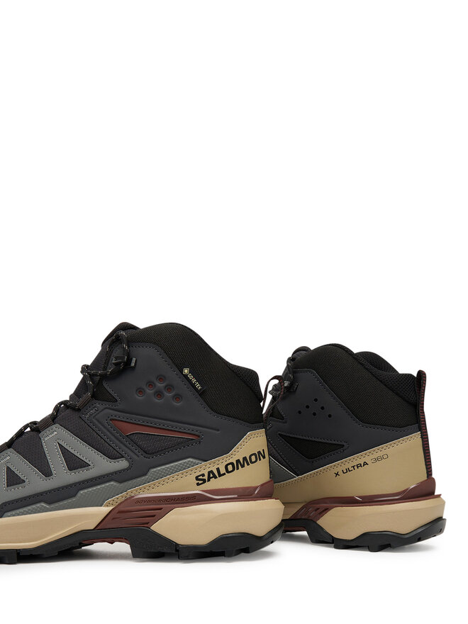 Salomon Трекінгові черевики Salomon X Ultra 360 Mid Gore-Tex L47743300 Сірий