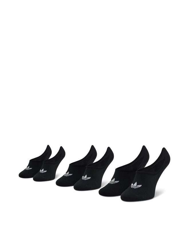 3er Set Unisex Sneakersocken adidas No Show Socks 3P FM0677 Schwarz eschuhe