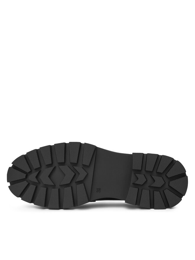 DeeZee Loafersy DeeZee 58682-8 Czarny