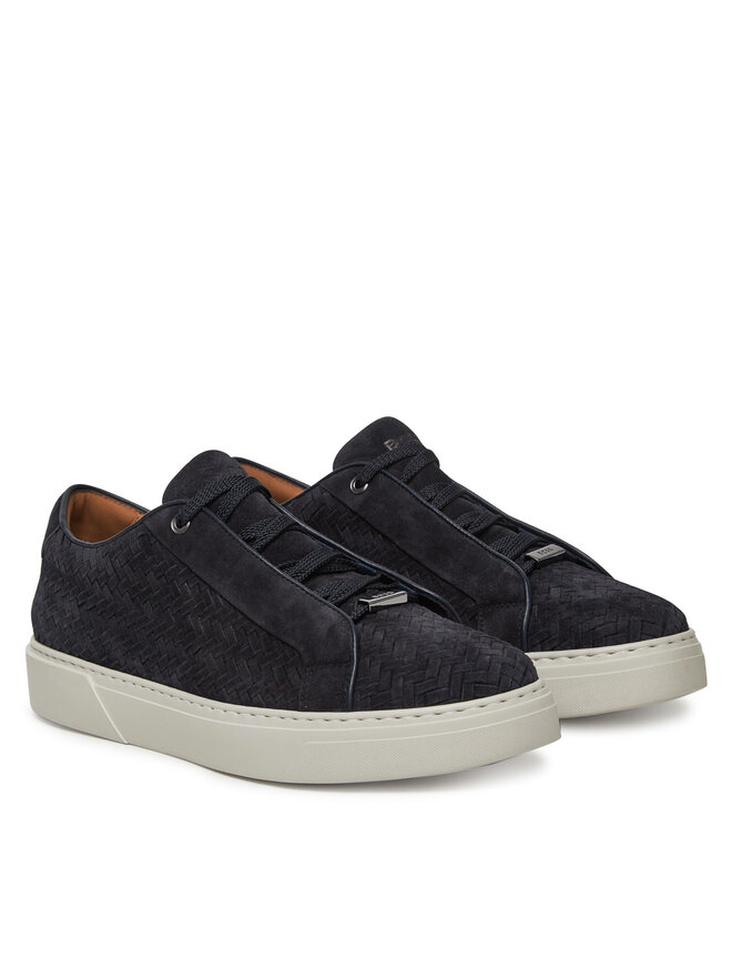 BOSS Sneakersy BOSS Gary Tenn Sdbuwv 50538983 Tmavomodrá