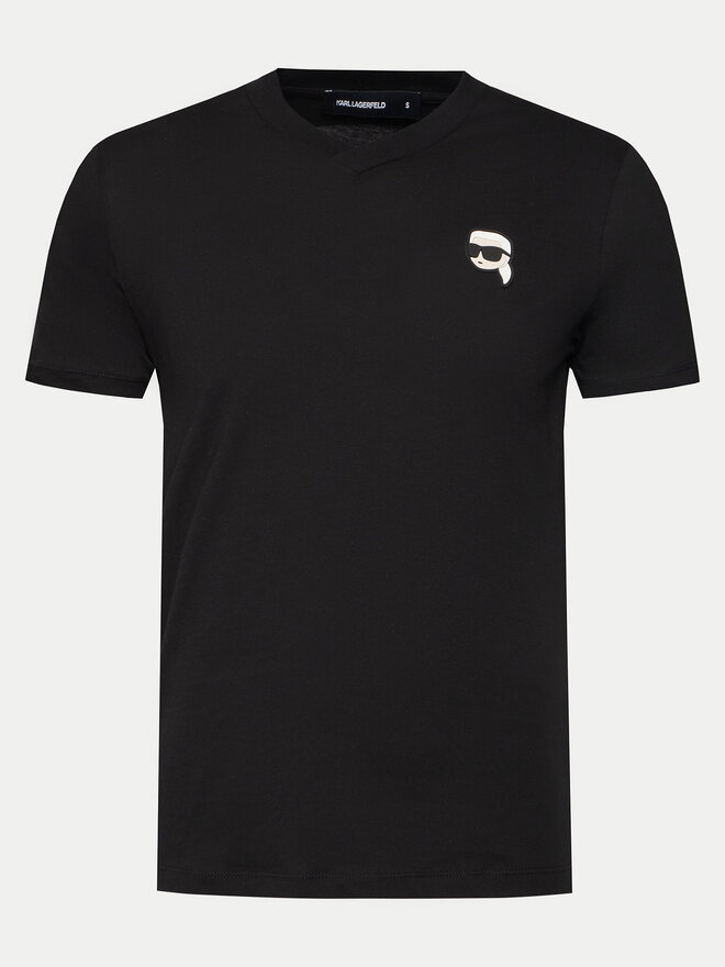 KARL LAGERFELD KARL LAGERFELD T-Shirt 755021 552224 Schwarz Regular Fit