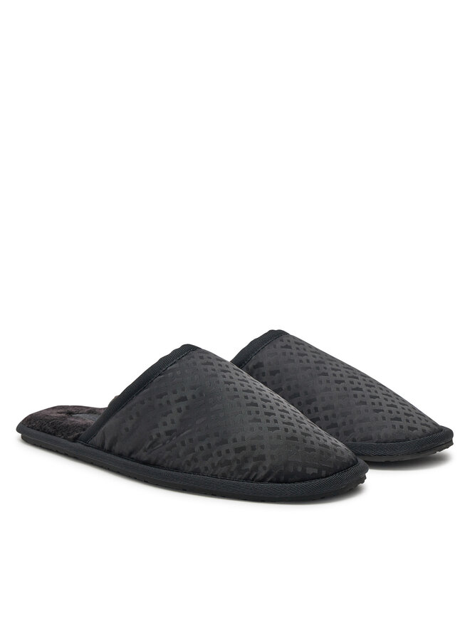 BOSS Pantuflas Boss Home 50529162 Negro