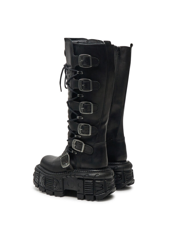 NEW ROCK Glany NEW ROCK M-272-S3 Czarny
