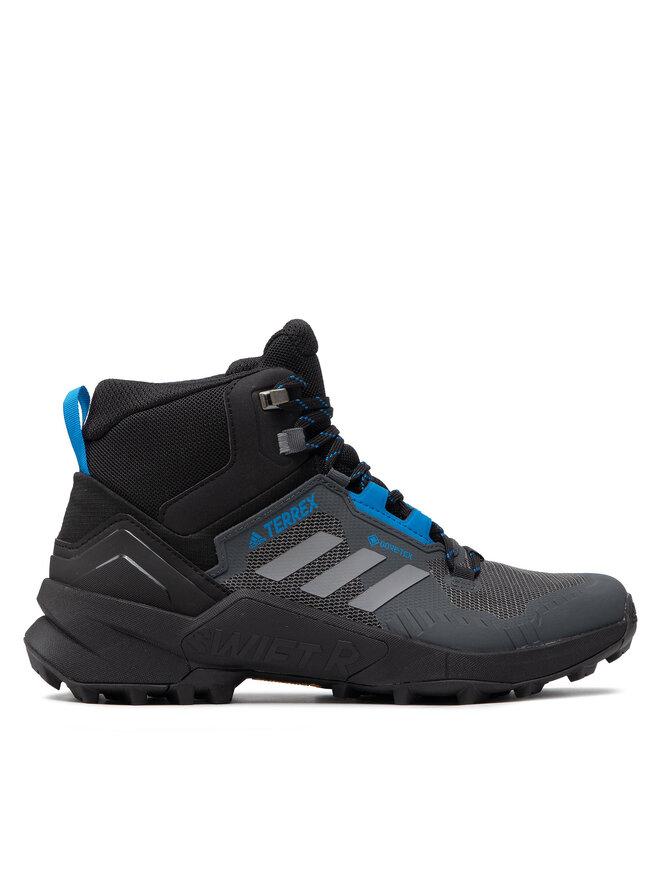 3z7z3 Buty męskie adidas TERREX Swift R3 Mid GTX - silv grn/grn