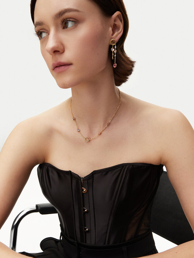 Guess Nyaklánc Guess JUBN05 097JW Arany