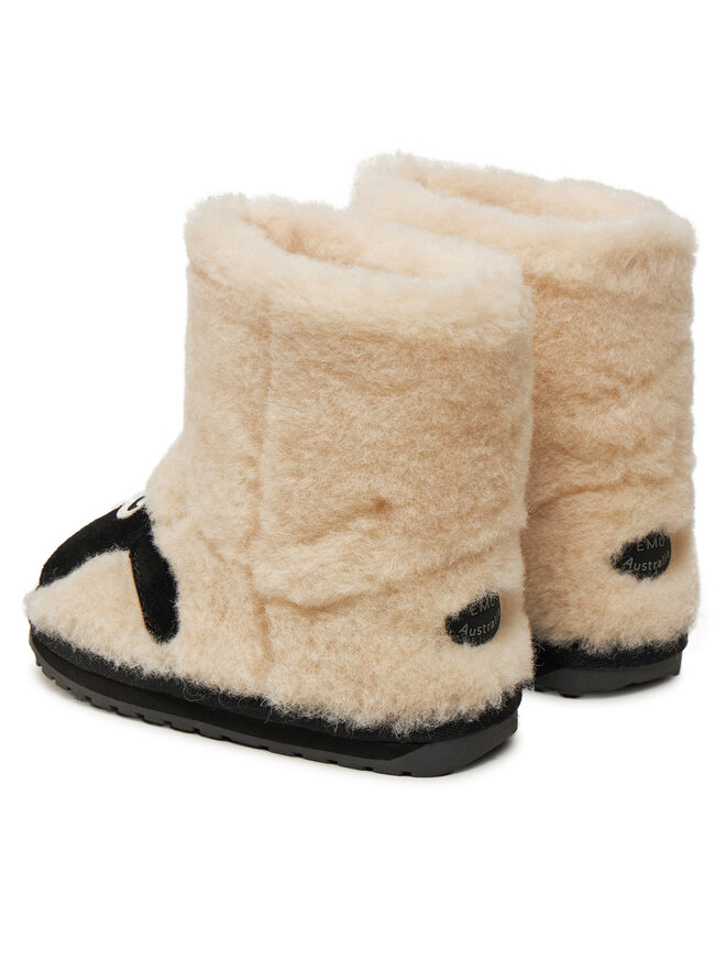 EMU Australia Schneeschuhe EMU Australia Shaun The Sheep K13111 Écru