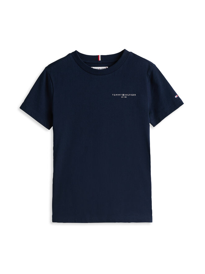 Tommy Hilfiger Tommy Hilfiger Marškinėliai KS0KS00594 Tamsiai mėlyna Regular Fit