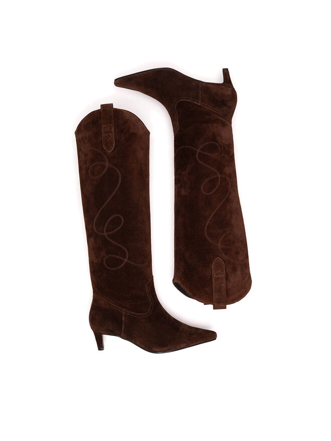 GINO ROSSI Kaubojske čizme Gino Rossi LIZA-116140 Smeđa