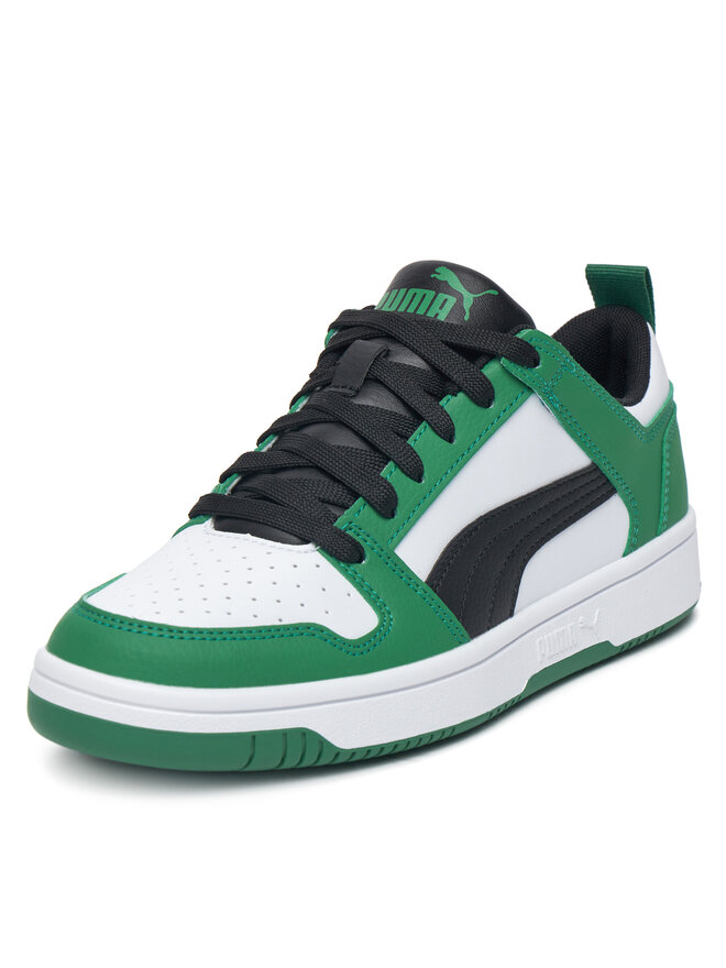 Puma Sneakersy Puma REBOUND LAYUP LO SL JR 37049024 Zielony