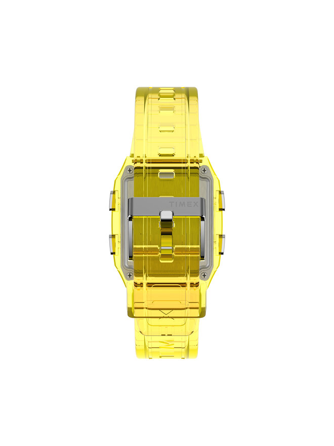 Timex Zegarek Timex Q Timex Lca X Fortnite® Chronograph TW2W96600 Żółty