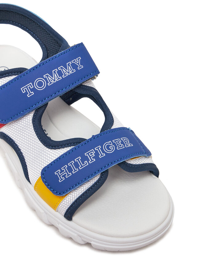 Tommy Hilfiger Sandały Tommy Hilfiger Velcro Sandal T1B2-33897-1591 S Kolorowy