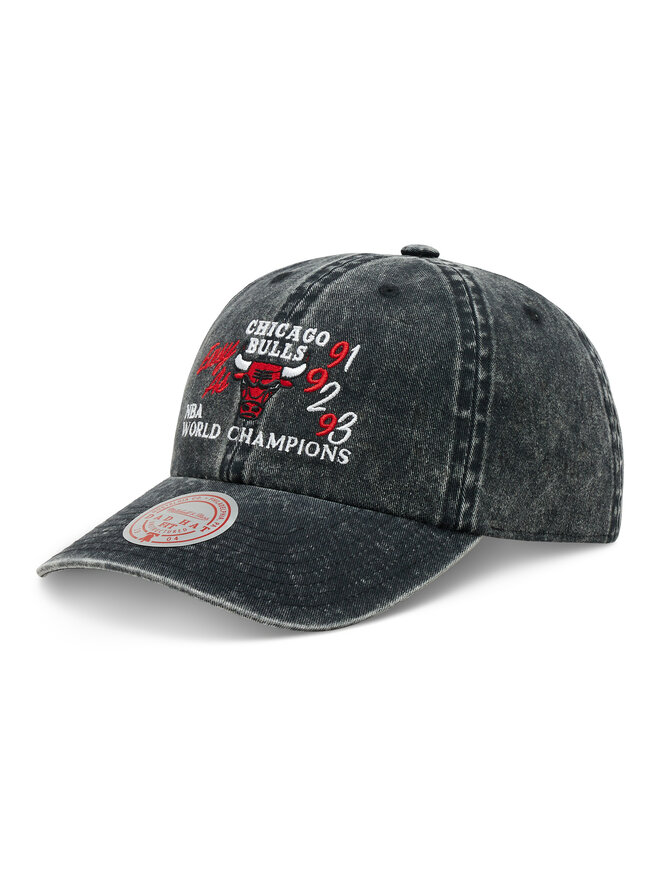 Mitchell & Ness Šiltovka Mitchell & Ness Chicago Bulls 6LUXFH21HW004 Čierna