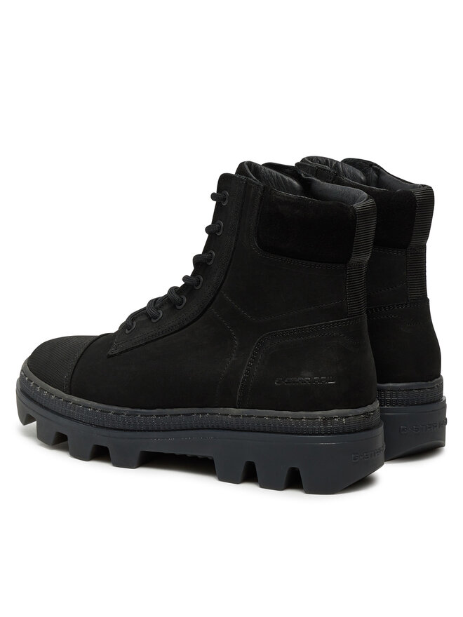 G-Star Raw Μποτάκια G-Star Raw Noxer Boot Mid W D26648 Μαύρο
