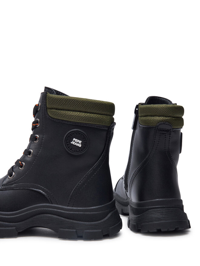 Pepe Jeans Μποτίνια Pepe Jeans PBS50107 Μαύρο