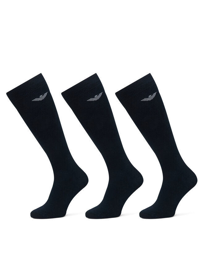Emporio Armani Underwear Lange Socken Emporio Armani Underwear EM000556 AF14446 MB082 Dunkelblau