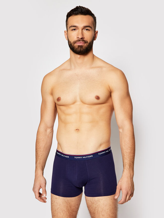 Tommy Hilfiger Tommy Hilfiger Set 3 parov boksaric 3P Trunk 1U87903842 Mornarsko modra