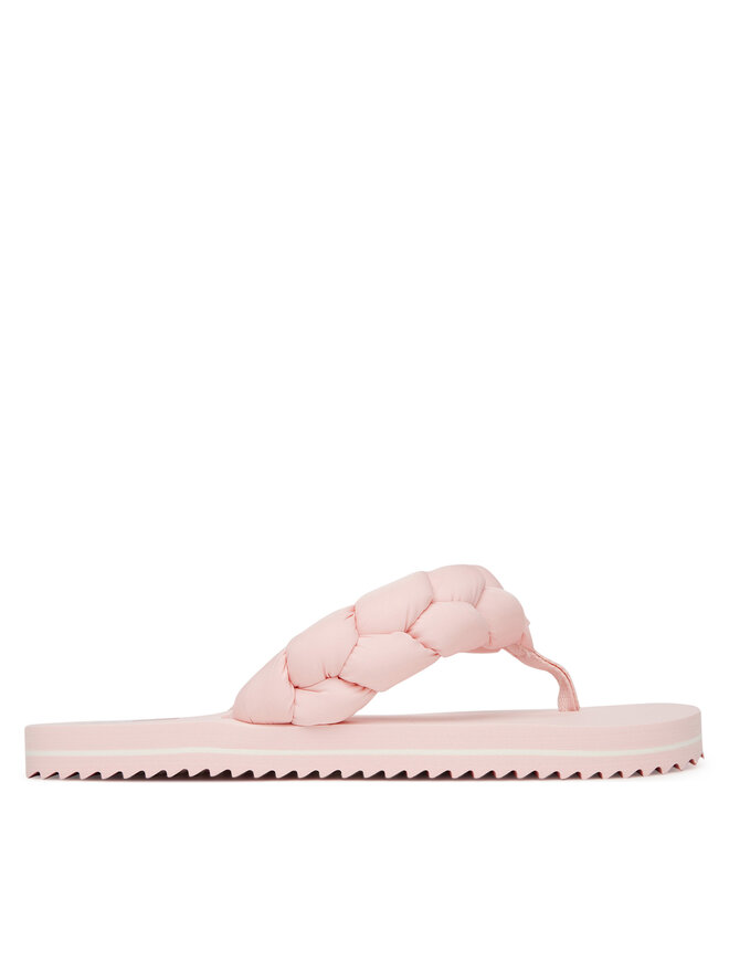 Tommy Jeans Джапанки Tommy Jeans Braided Thong Beach Sandal EN0EN02877 Розов