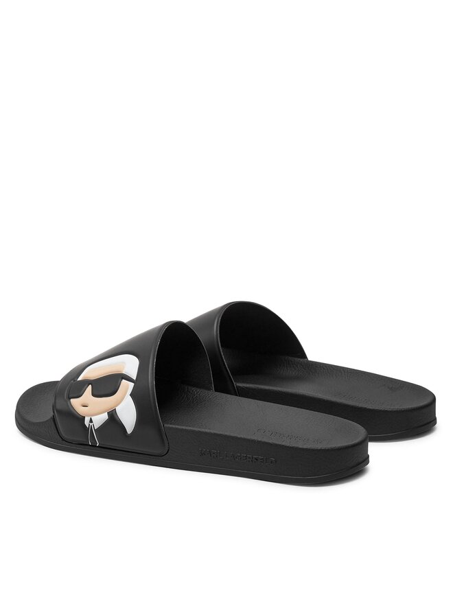 KARL LAGERFELD Klapki KARL LAGERFELD KL70005N Czarny