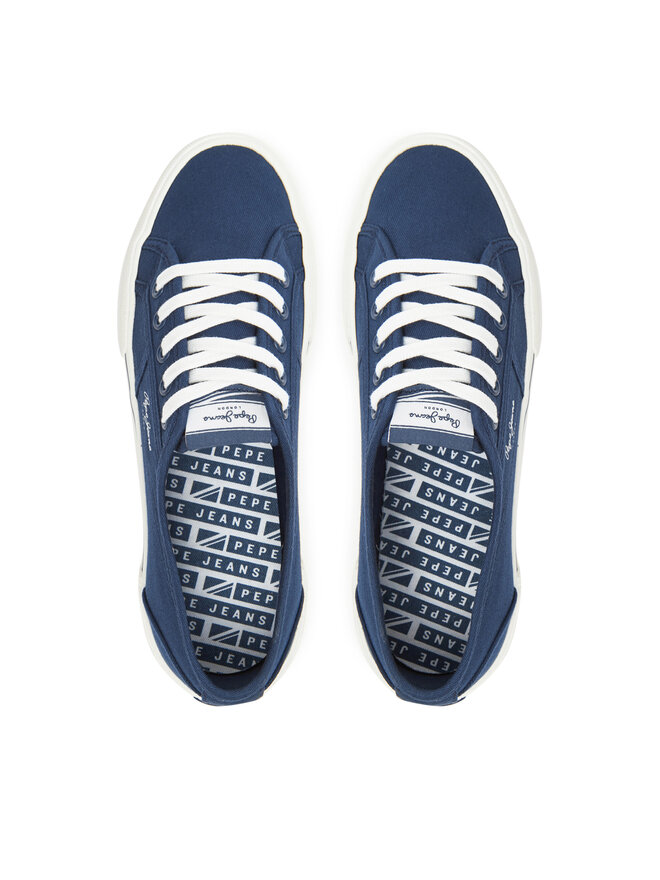 Pepe Jeans Кросівки Pepe Jeans Brady Basic W PLS31287 Голубий