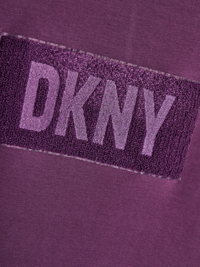 DKNY DKNY Футболка D35T02 D Фіолетовий Regular Fit