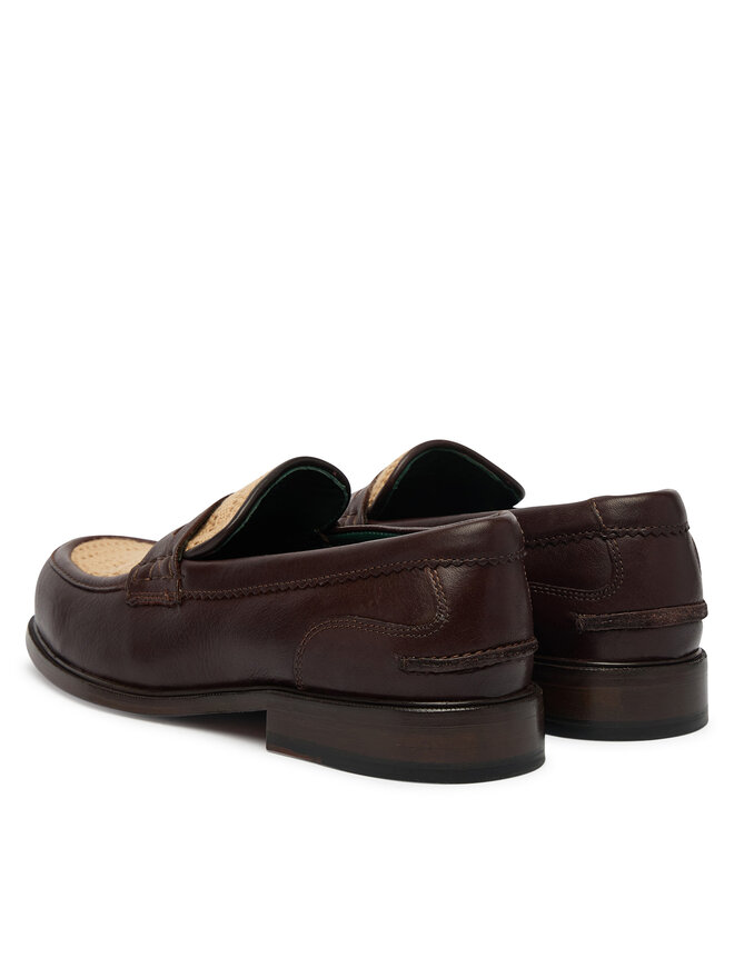 Clarks Halbschuhe Clarks CraftJames Lo 26186423 Braun