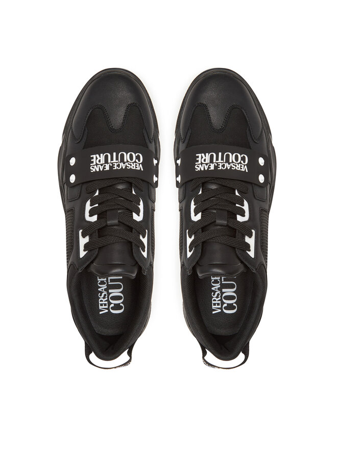 Versace Jeans Couture Sneakersy Versace Jeans Couture 78YA3SC4 Čierna